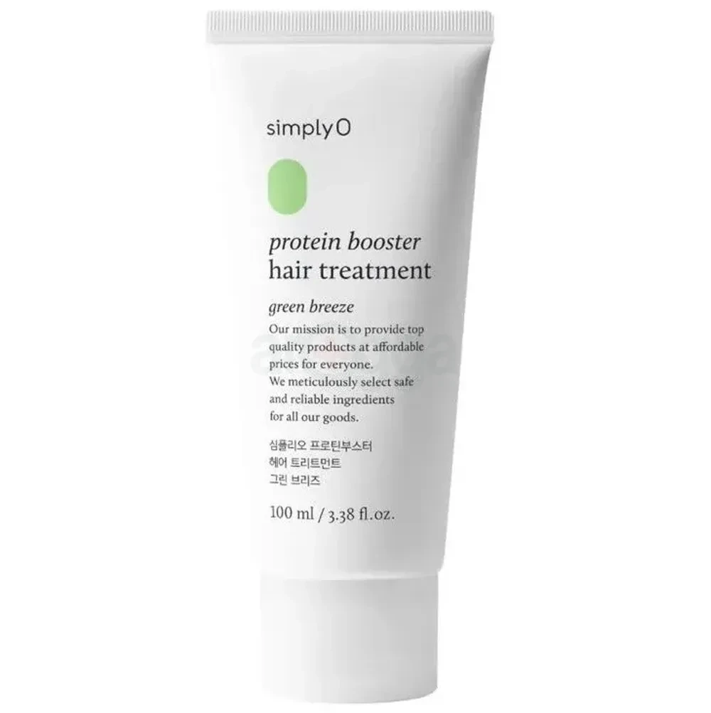 SIMPLY Protein Booster Hair Treatment Green Breeze 100ml bottle